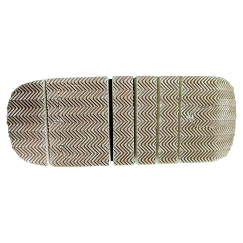 Men’s Wooden Flex Geta Sandals 【Checked White】