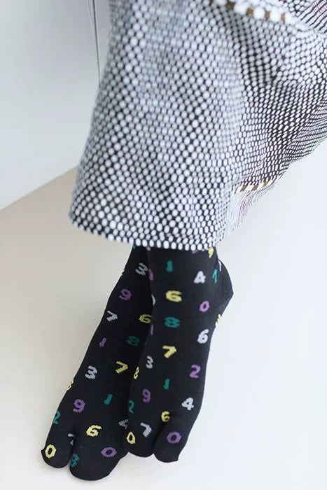 Japanese Tabi Socks 【Number Digits】