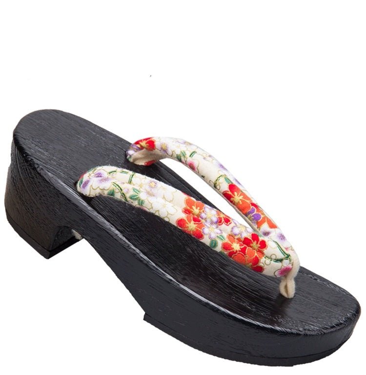 Women's Geta Clogs 【Mixed Sakura】 - Getamashi