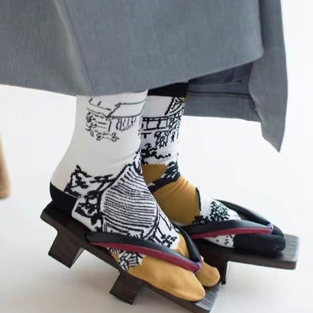 Japanese Tabi Socks 【Edo】