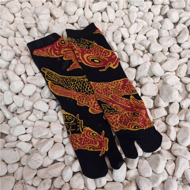 Japanese Tabi Socks 【Koi】
