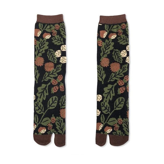 Japanese Tabi Socks 【Chestnut Tree】 - Getamashi