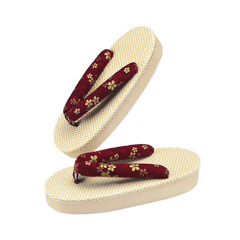 Unisex Zori Sandals 【Golden Sakura】 - Getamashi