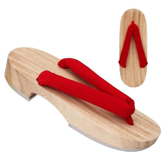 Women's Geta Sandals 【Classic Red】 - Getamashi