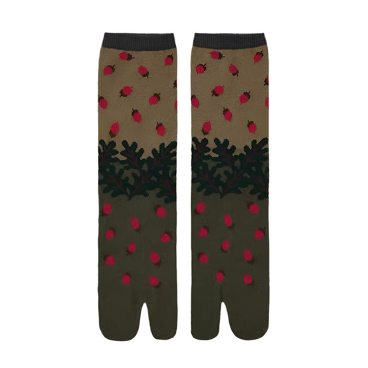 Japanese Tabi Socks 【Strawberry】