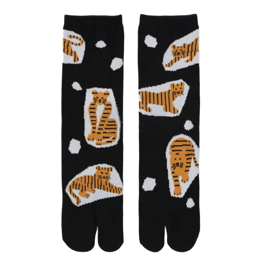 Japanese Tabi Socks 【Tiger】