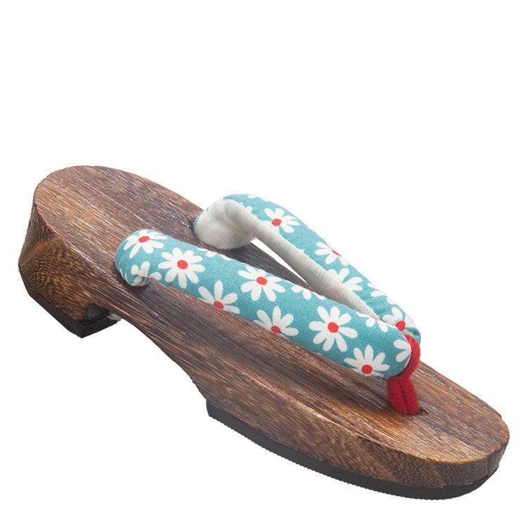 Children's Geta Sandals 【Daisy Flower】 - Getamashi