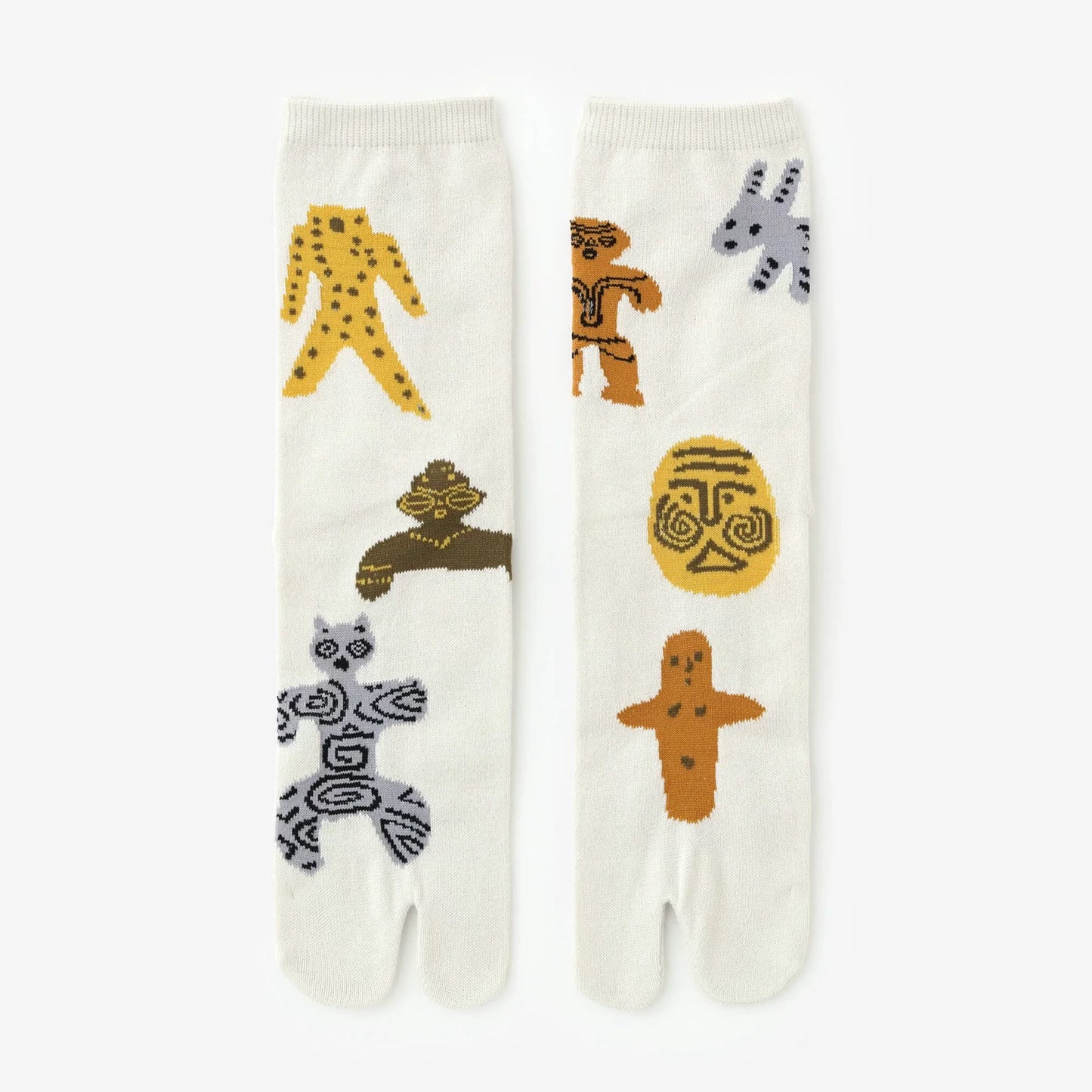 Japanese Tabi Socks 【Ancient Clay Doll】
