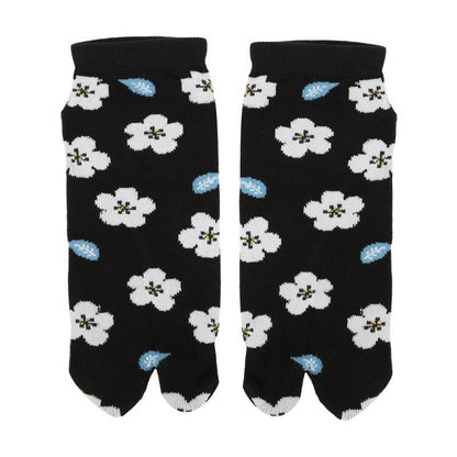 Japanese Ankle Tabi Socks 【Floral】 - Getamashi