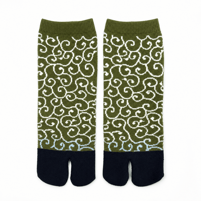 Japanese Ankle Tabi Socks 【Karakusa】 - Getamashi
