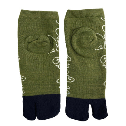 Japanese Ankle Tabi Socks 【Karakusa】 - Getamashi