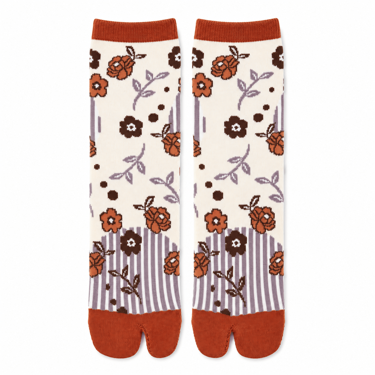 Japanese Tabi Socks 【Vintage Floral】 - Getamashi