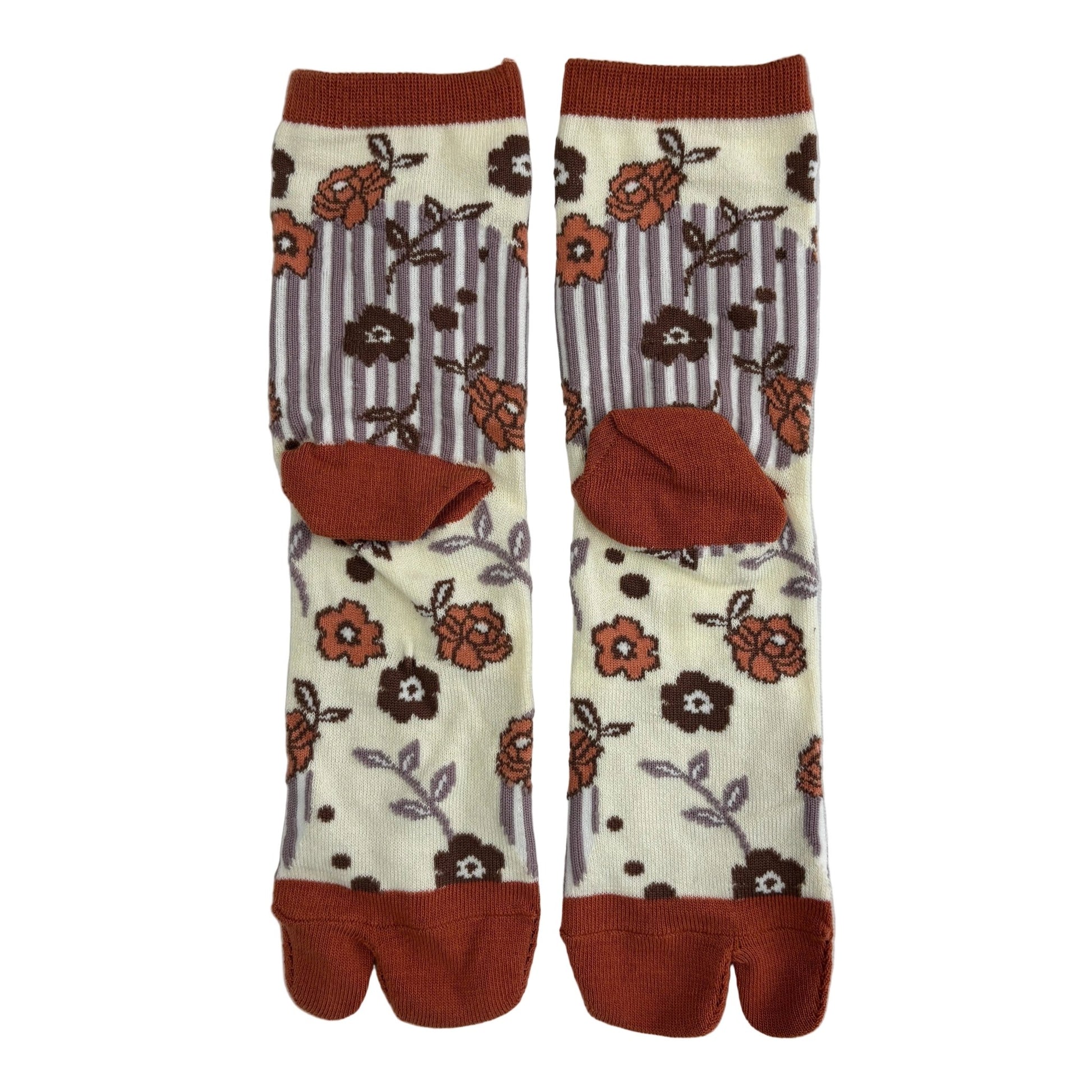 Japanese Tabi Socks 【Vintage Floral】 - Getamashi