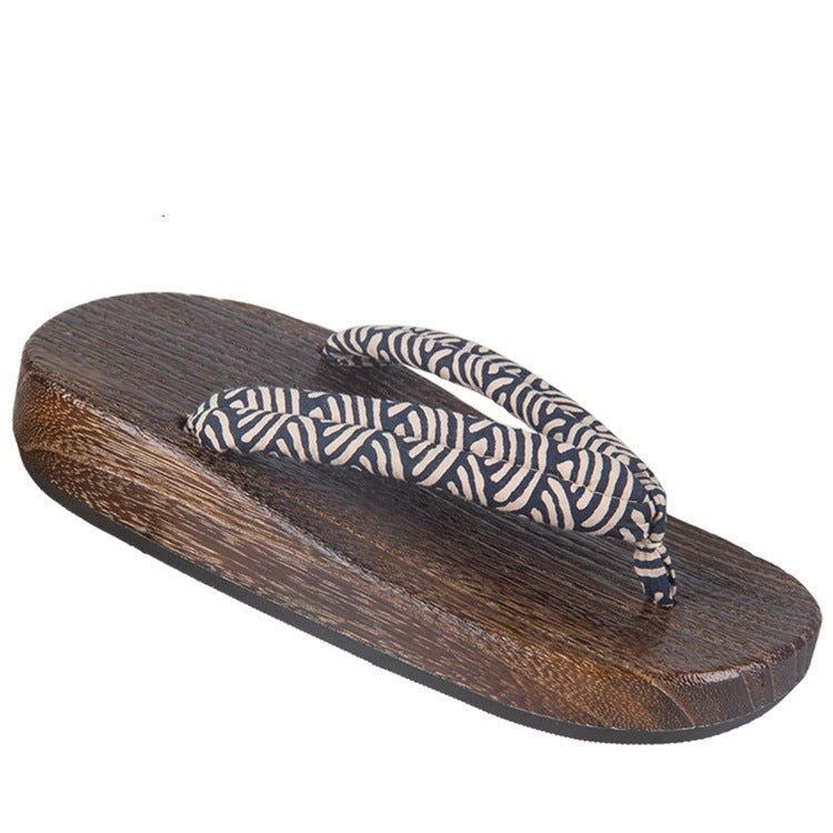 Unisex Geta Sandals 【Seigaiha】 - Getamashi