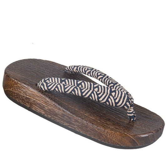 Unisex Geta Sandals 【Seigaiha】 - Getamashi