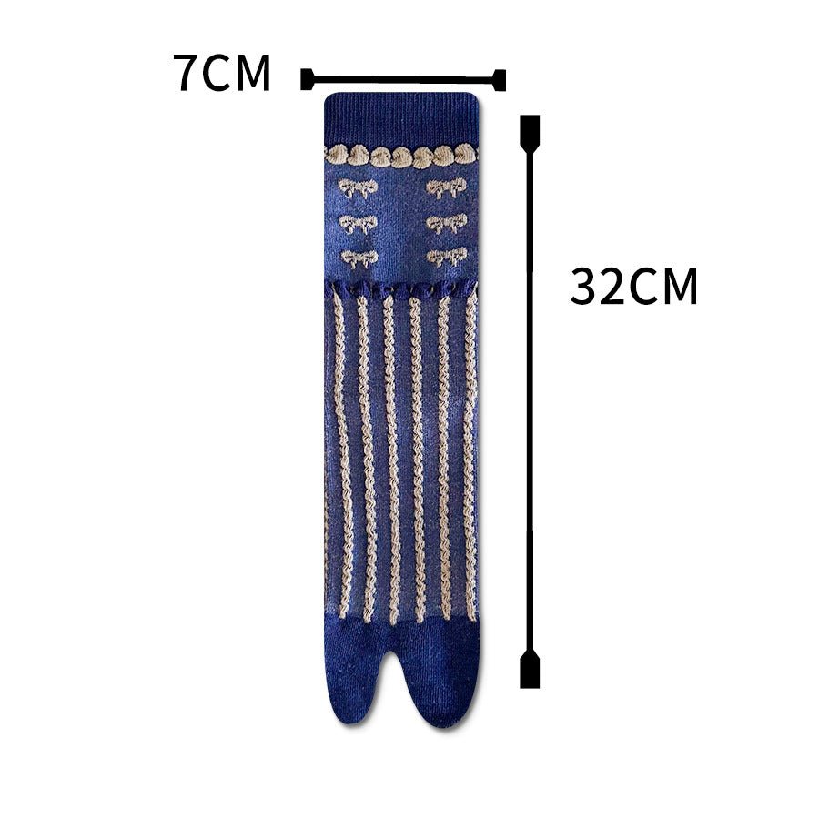 Women Tabi Socks【Vintage Navy】 - Getamashi