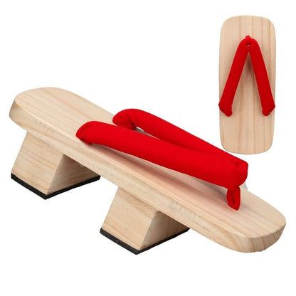Women's Traditional Japanese Sandals 【Classic Red】 - Getamashi