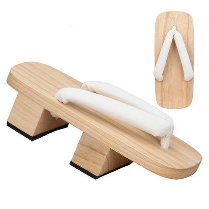 Women's Traditional Japanese Sandals 【Classic White】 - Getamashi