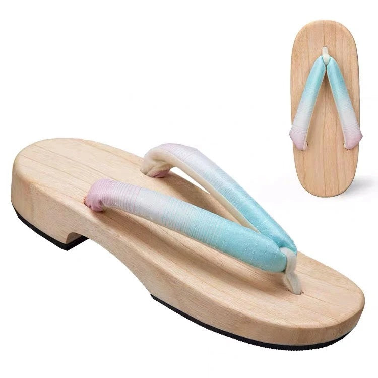 Women's Geta Sandals 【Gradient Blue】 - Getamashi