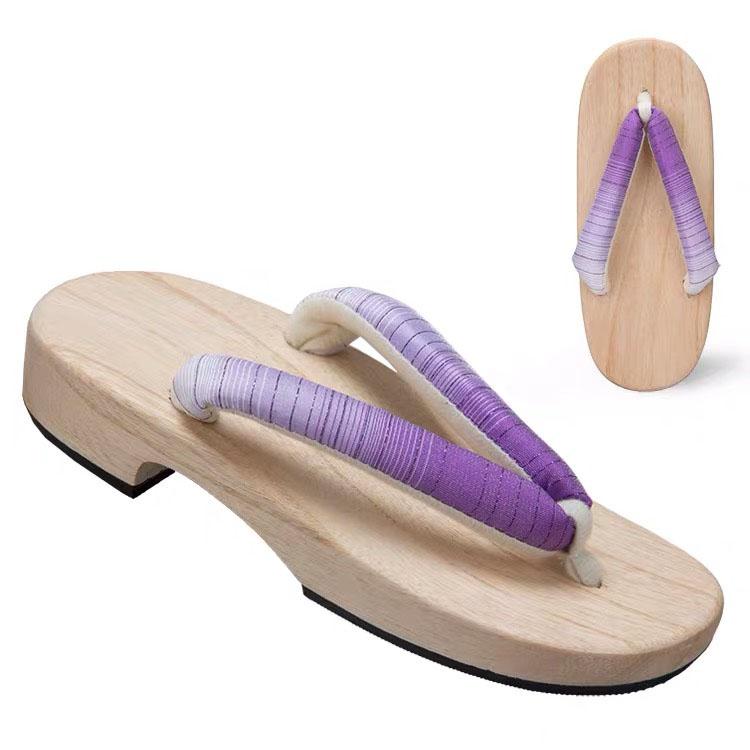 Women's Geta Sandals 【Gradient Purple】 - Getamashi