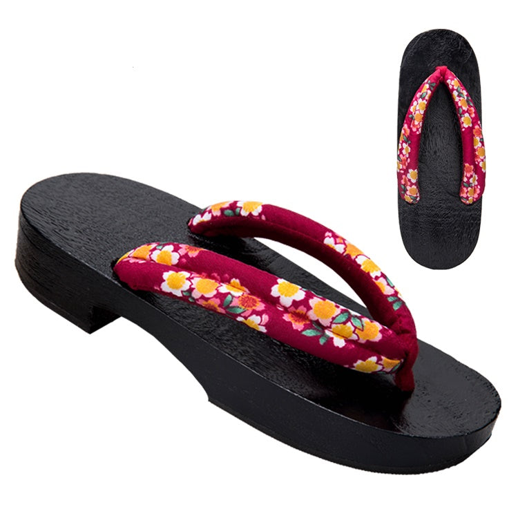 Geta Sandals For Women Japanese Wooden Slippers Getamashi