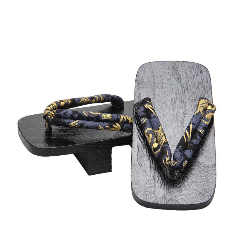 geta sandals golden dragon