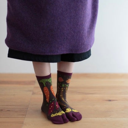 Japanese Tabi Socks 【Vegetables】