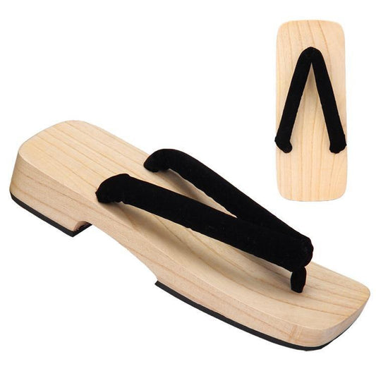 Men’s Geta Shoes 【Classic Black】 - Getamashi