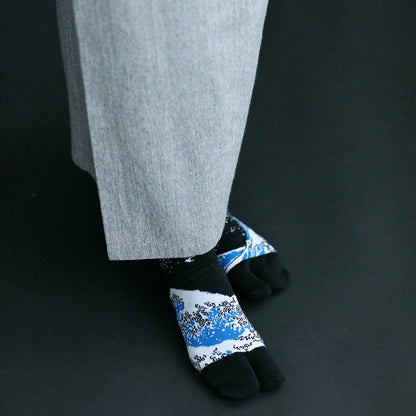 Japanese Tabi Socks 【The Great Wave】
