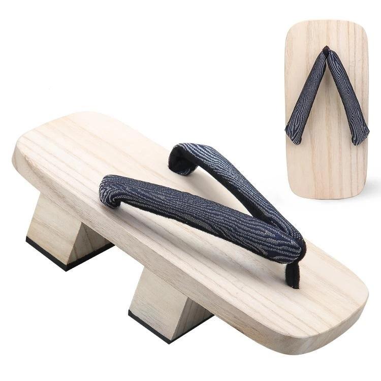Men’s Traditional Japanese Sandals 【Wood Grain】 - Getamashi