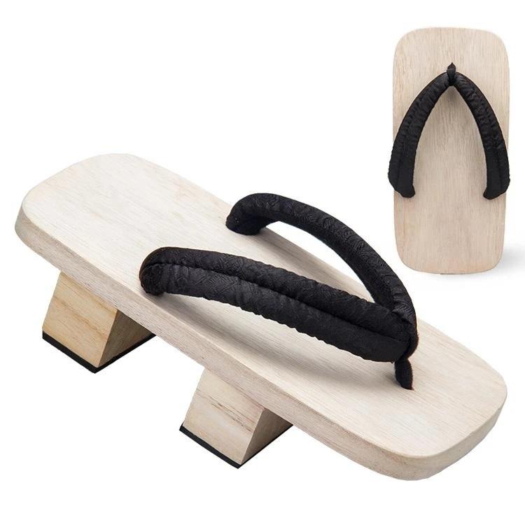 Men's Traditional Japanese Sandals 【Classic Black】 - Getamashi