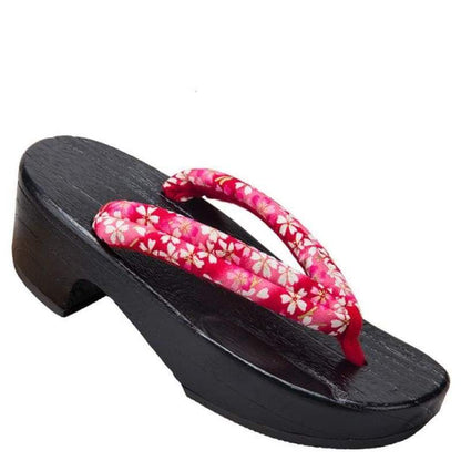 Women's Geta Clogs 【Pink Sakura】 - Getamashi