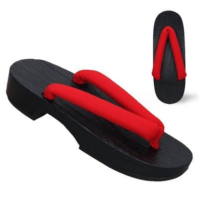 Women's Geta Sandals 【Classic Red】 - Getamashi